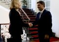 Alibeaj speaks after meeting with Donfried: We discussed Albania’s challenges and the fight against corruption. The US supports an opposition that looks to the future