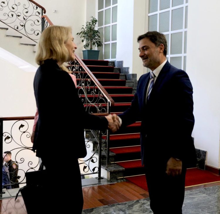 Alibeaj speaks after meeting with Donfried: We discussed Albania’s challenges and the fight against corruption. The US supports an opposition that looks to the future