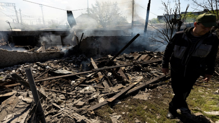 Destruction continues in the Donetsk region, buildings have already been demolished (Photo)