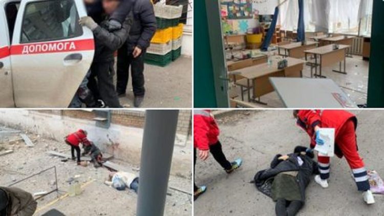 Attack on aid distribution point, at least two killed in Dontesk (Photos)