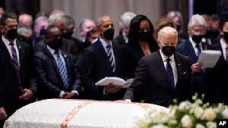 Albrigh / Biden honored: Champion of freedom!