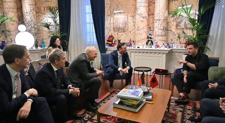 Secretary of State in the German Ministry of Transport meets Veliaj, Oliver Luksic: Impressed by the development of Tirana