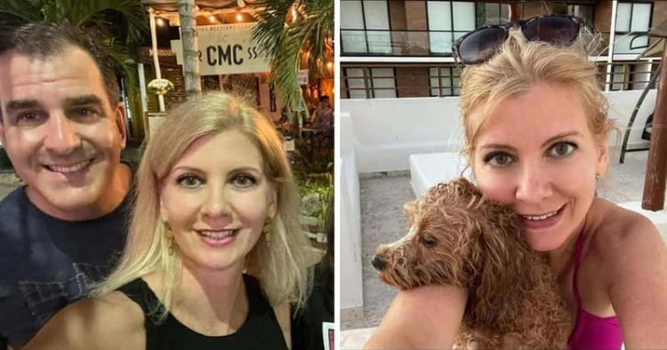 Millionaire’s wife stabbed to death in ‘basement’ after ‘meeting another man’ (photos)