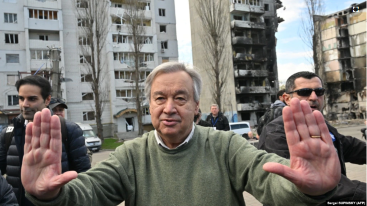 UN chief: The war in Ukraine, the “absurdity” of the 21st century