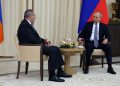 Putin meets with Armenian Prime Minister in Russia