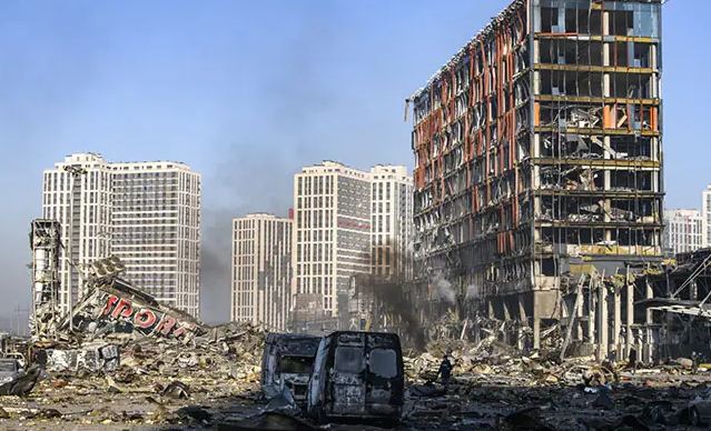 Explosions in the city of Odessa