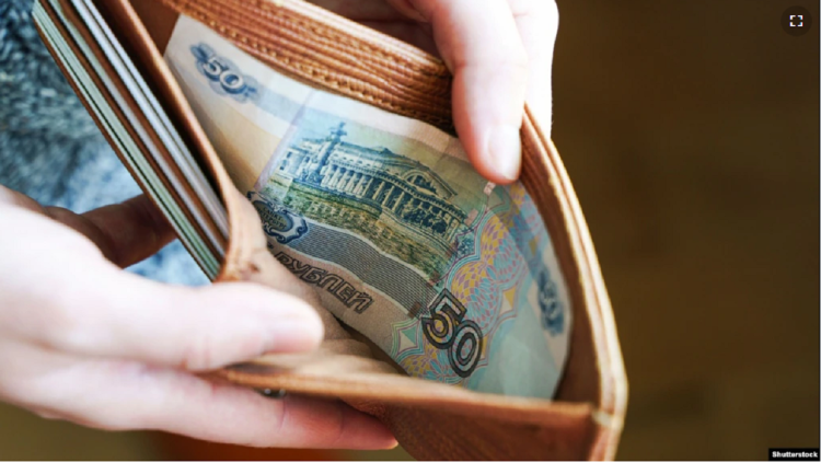 The Russian ruble continues to depreciate