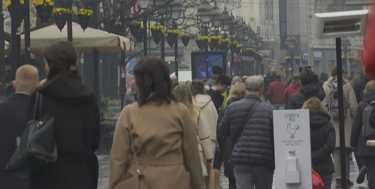 The Russians “invade” Belgrade, among them Russian emigrants in protest against the war!