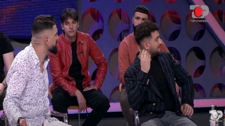 “What are you laughing at”, Astrit leaves the studio after the collision with Samuel