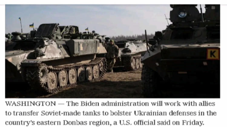 NYT: US launches tanks in Ukraine, shifts direction of war?