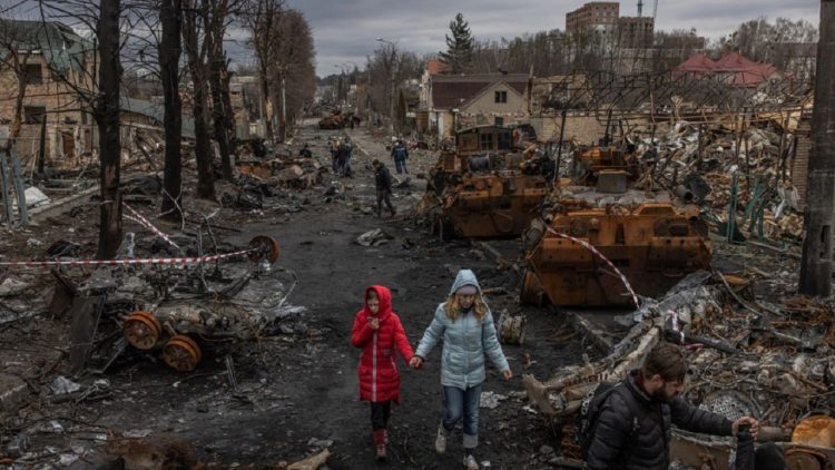 Russians fleeing the Russian war