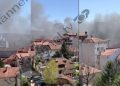 The big fire “occupies” the neighborhood in Prishtina, a family is taken out of the apartment alive