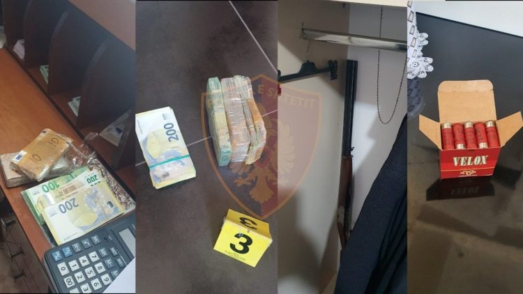 Over 47 thousand euros are found in the apartment, under investigation 47-year-old in Roskovec