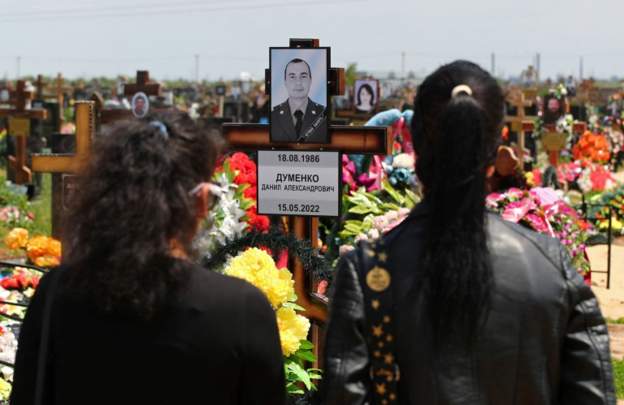 How many Russian soldiers have died so far?