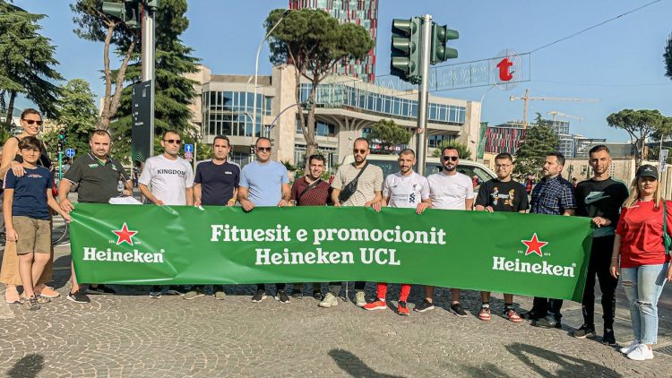 Heineken, official sponsor of the “UEFA Conference League” together with the fans in the emotions of the grand final