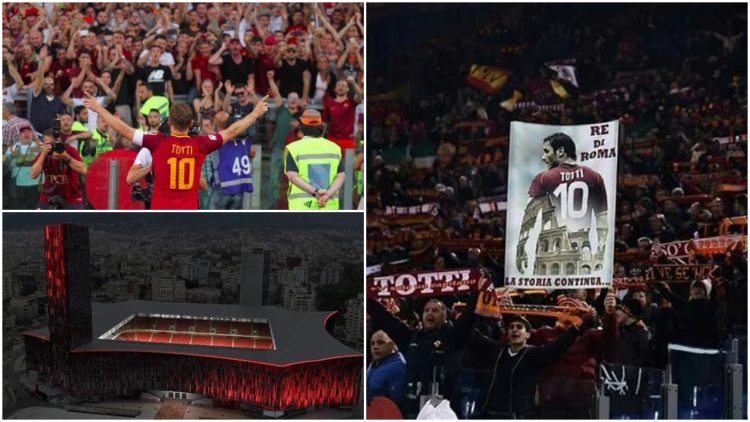 The eternal captain present in “Air Albania”, Totti: How much I would like to go down on the field…