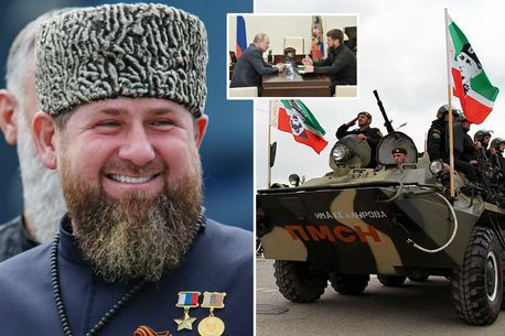 Chechen leader Ramzan Kadyrov warns Poland it could be next target for Russian military (photos)