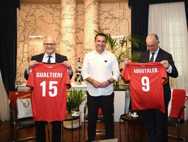 Shortly before the grand final of the “Conference League”, Mayor Veliaj meets his counterpart from Rome and Rotterdam; Veliaj: “Today sport, citizenship and respect must win”