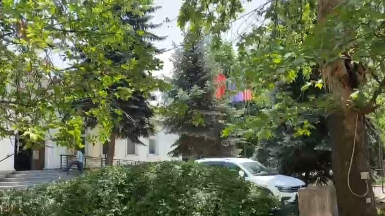 Bomb alarm, the rectory of the University of Prishtina is surrounded