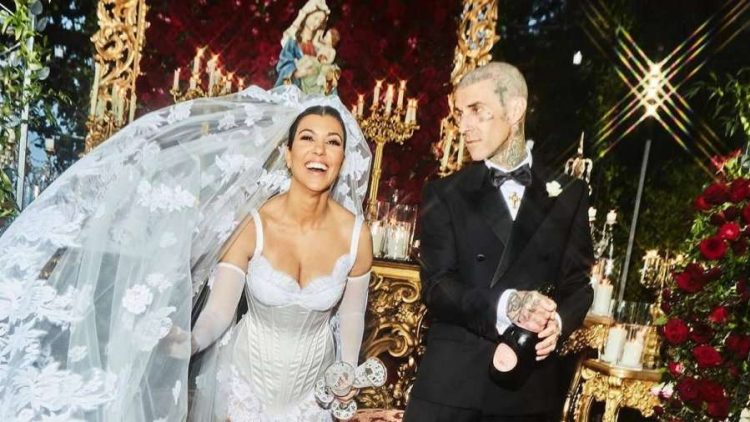 The staggering amount that Dolce & Gabbana has earned from the wedding of Kourtney Kardashian and Travis Barker!