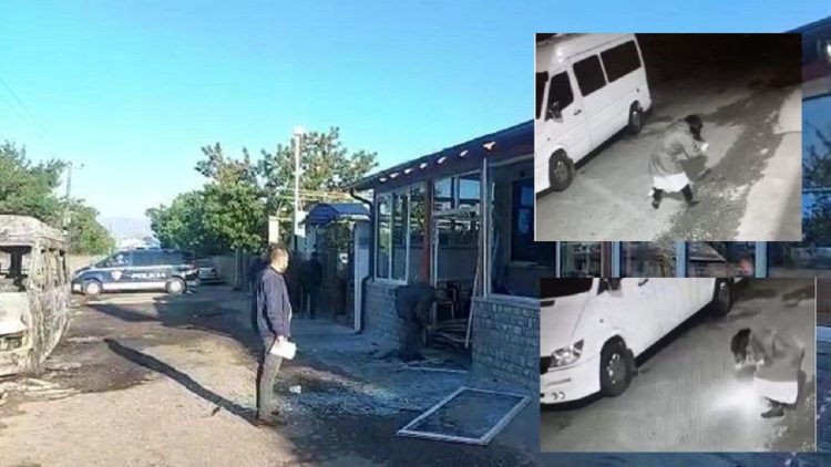 Tritoli in Shkodra / Security camera footage comes out, it is suspected that a man camouflaged himself as a woman