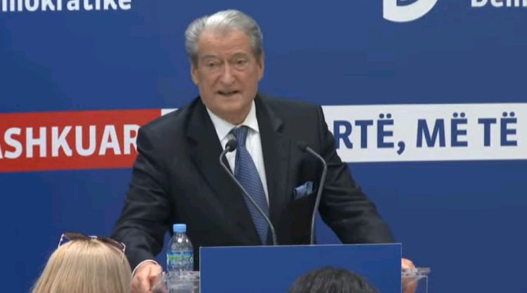Berisha attacks Basha with Reagan saying: Democrats ready for battle against Rama regime