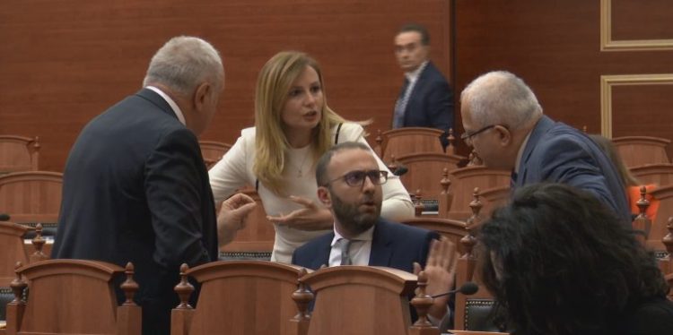 Quarrel between the Democratic deputies in the Assembly, Bardhi- Spahos: Go disappear, clown!