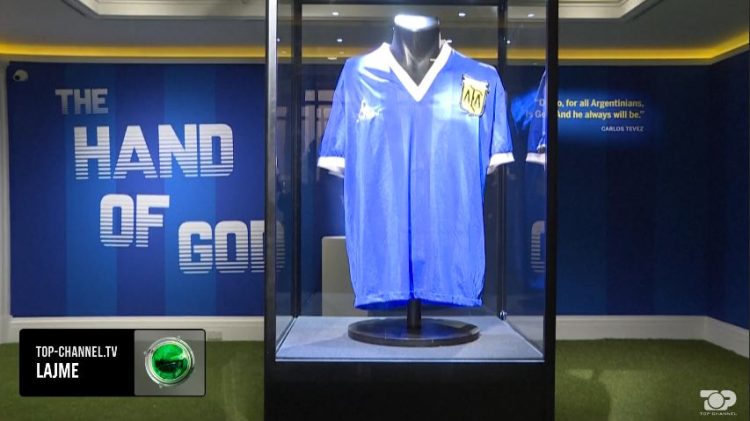 Maradona’s World Cup jersey sells for $ 9.3 million