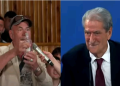Video / Democrat pulls out a bottle of brandy in a meeting with Berisha in Berat: I am not a drunkard, give Rama a trust from me…