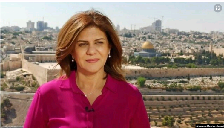 An Al-Jazeera journalist is killed in the West Bank
