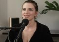 As never before, the actress appears in the supermarket with lingerie (Photo)