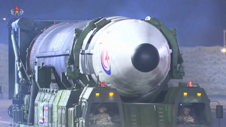 North Korea launches nuclear missile