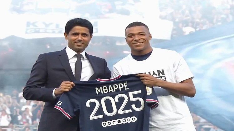 In press conference with Al Khelaifi, Mbappe shows why he chose PSG and not Real