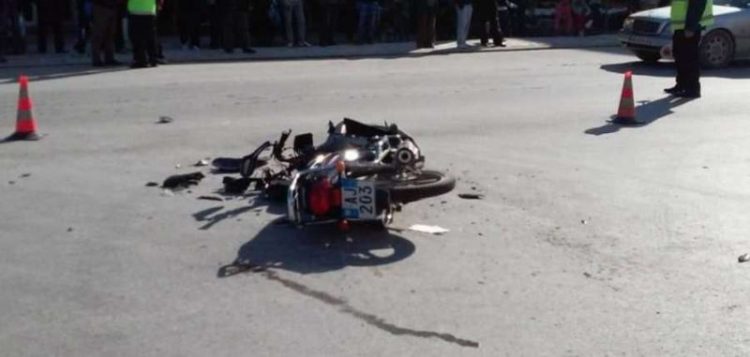 The car crashed the engine in the area of ​​Selita, injuring the 24-year-old