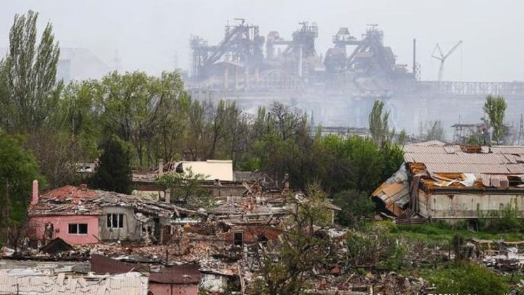 The dramatic situation in Mariupol marks the anniversary of the end of World War II