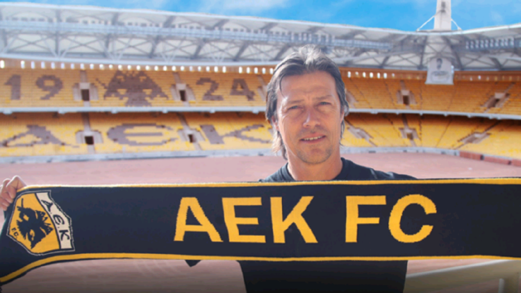 The former Inter footballer takes over the management of AEK, the details of the contract are revealed