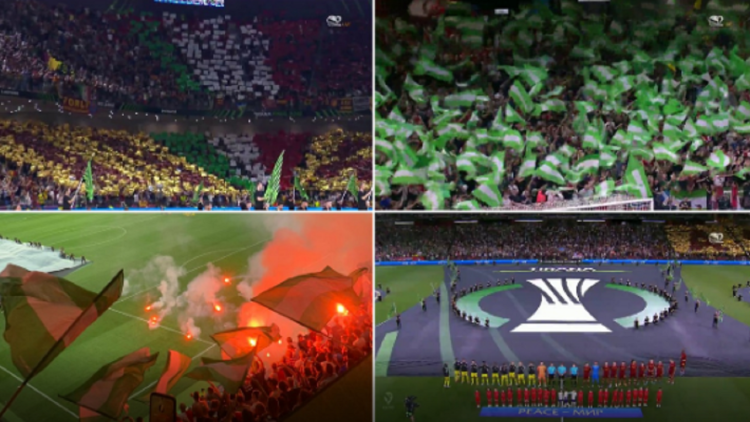 PHOTO + VIDEO / Spectacular choreography in “Air Albania”, fans ignite the atmosphere with pyrotechnic devices