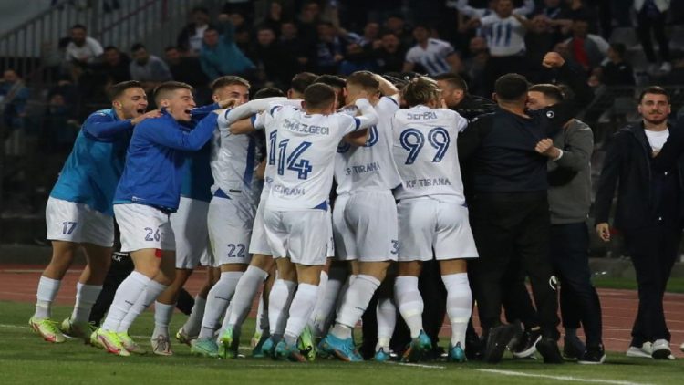 White and blue party in “Elbasan Arena”, Tirana officially receives the title of Champion