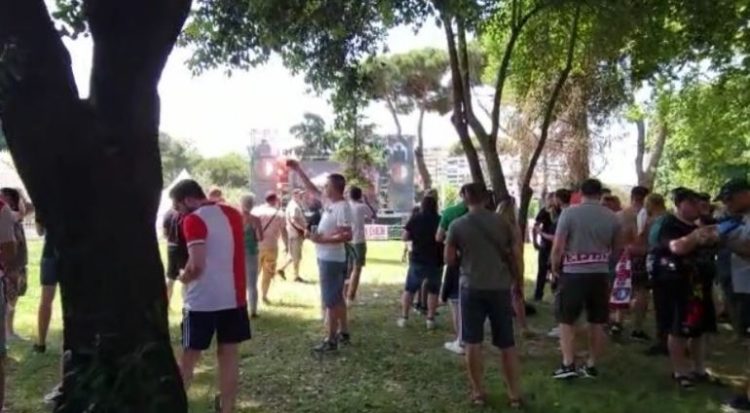 Between Sanatorium and Trauma, Feyenoord and Rome fans will also be spotted in hospitals