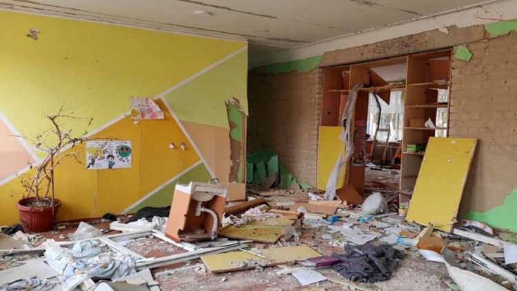 Russia bombs schools in Ukraine