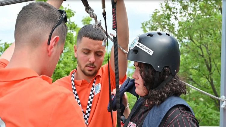 Tirana, the largest Zipline in the Balkans. Veliaj: Fantastic opportunity to explore the surroundings