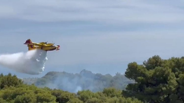 The fires on the island of Sazan and Mirdita are neutralized