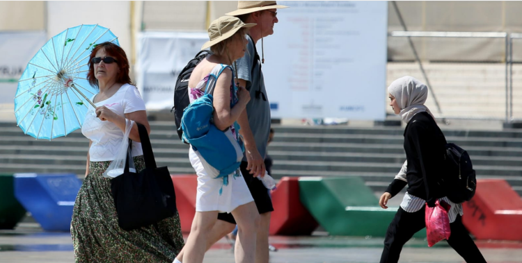 The African heat in Albania, today the temperatures mark 39 degrees!