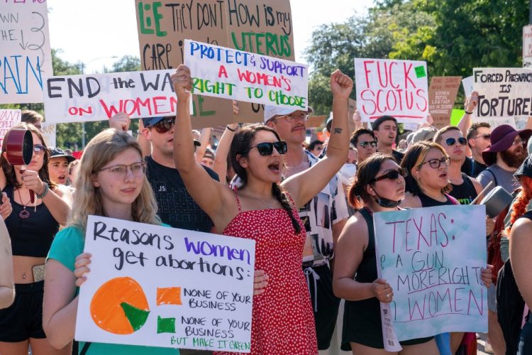 Protests against abortion / New Yorkers gather against the decision of the Supreme Court