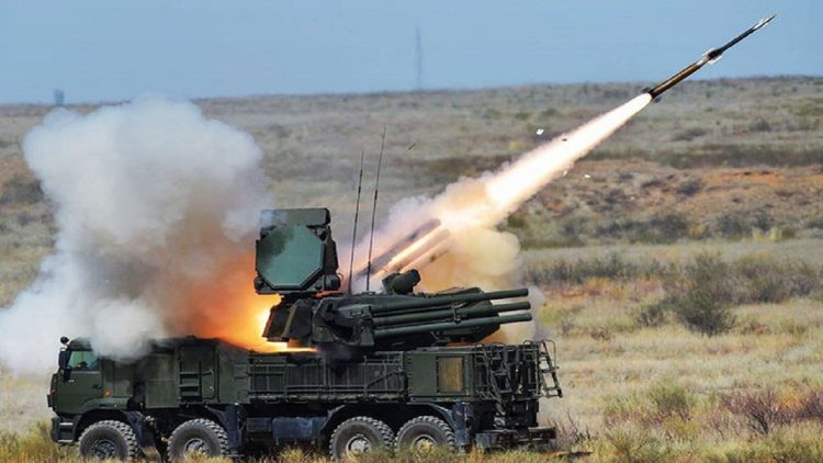 Dozens of Russian missiles hit military targets in western and southern Ukraine