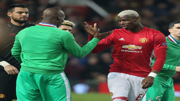 Far away from Europe, Pogba signs in. India