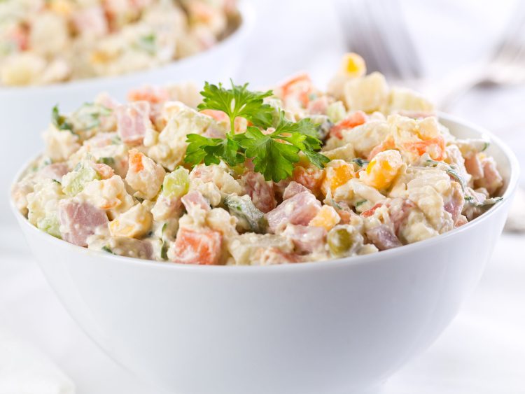 Russian salad on the menu during the NATO summit in Madrid