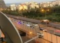 Accident near the Botanical Garden, images of the destroyed car