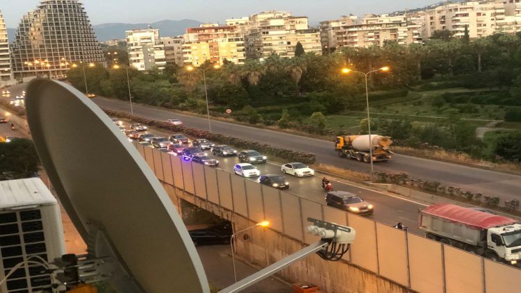 Accident near the Botanical Garden, images of the destroyed car