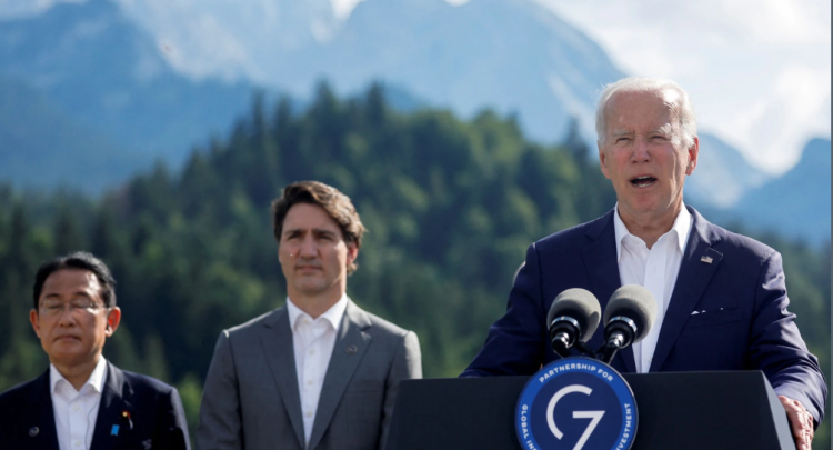 G-7 summit, two different assessments of America